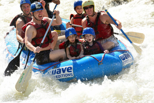 Rafting Class II & III Balsa River