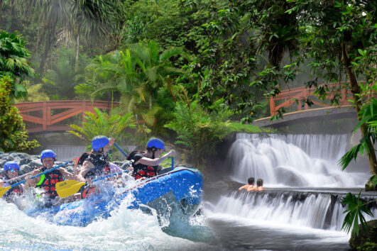 Rafting Class II & III and Tabacon Hot Springs
