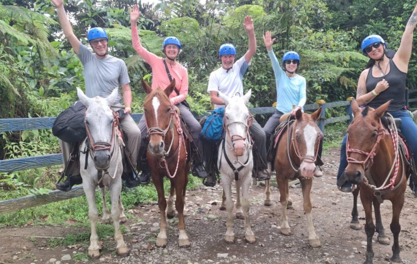 Horseback riding to La Fortuna Waterfall