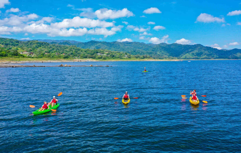 Kayak on the Lake Arenal