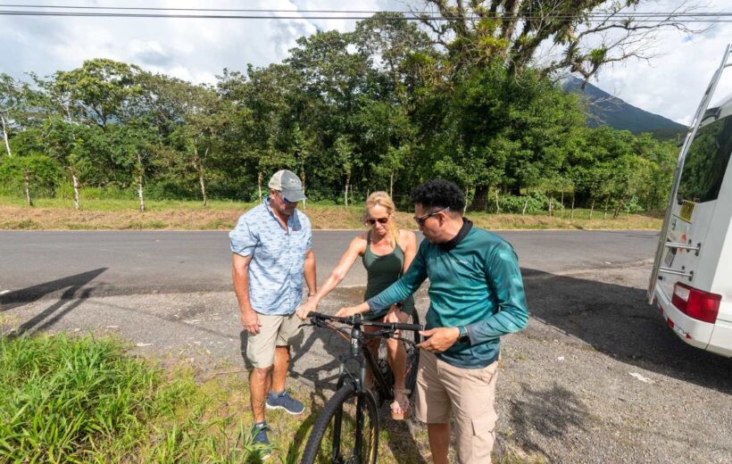 Biking Tour around Arenal Lake