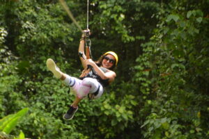 Zipline Tour + Rappel + Rafting Tour LEVEL 2 & 3 + Lunch